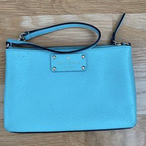 Kate Spade New York Teal Like Turquoise Clutch Wristlet